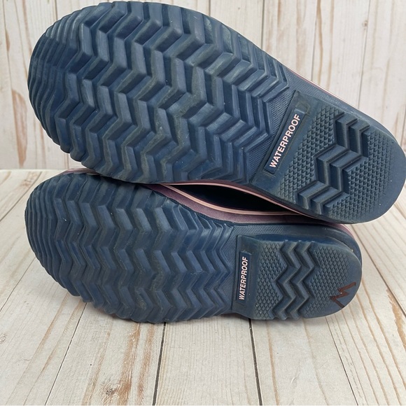 Sorel Caribou Womens Purple Waterproof Insulated Rubber Winter Snow Boots - Picture 7 of 7